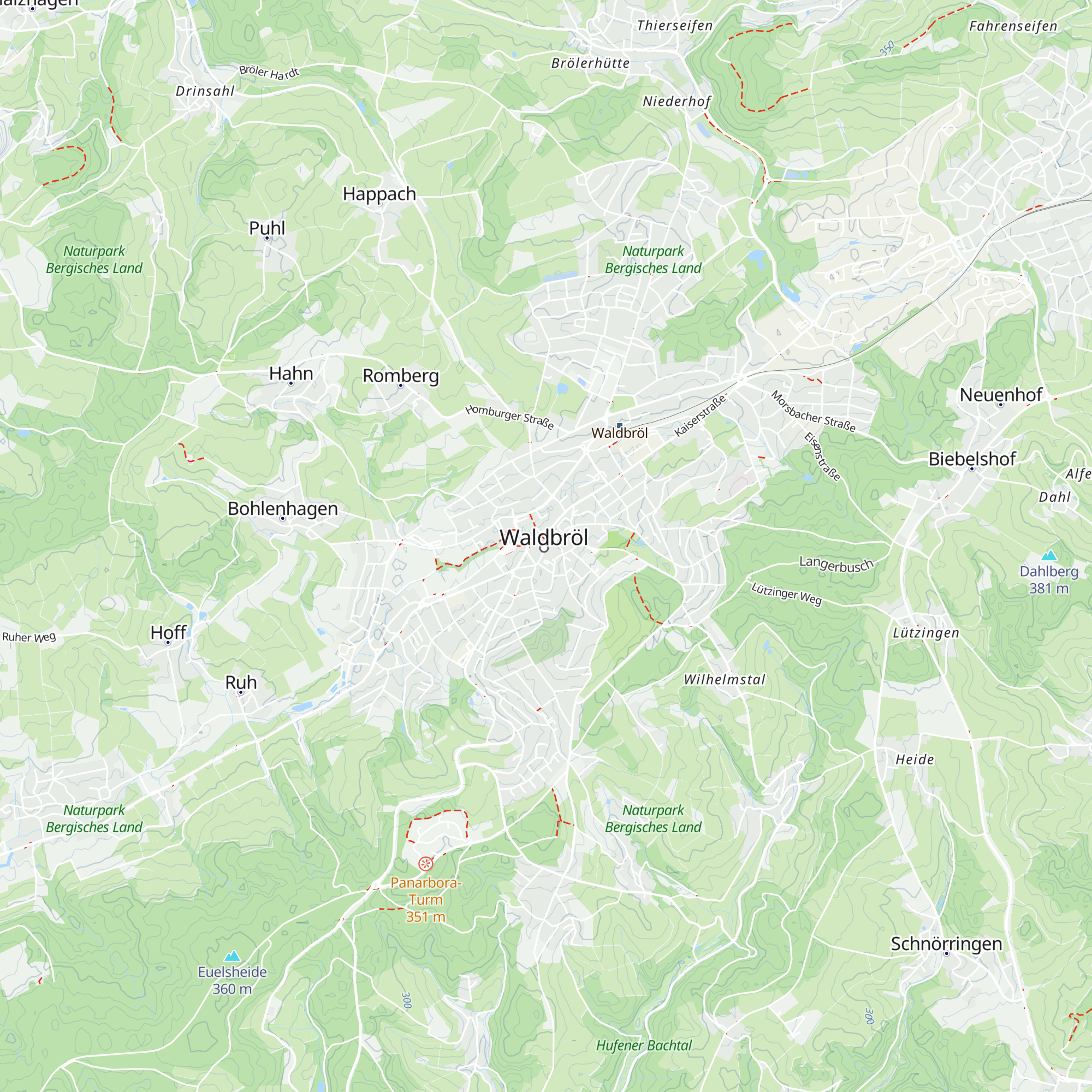 Info-Büro Waldbröl map