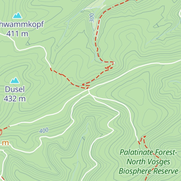 Map of Wanderheim Hohe List