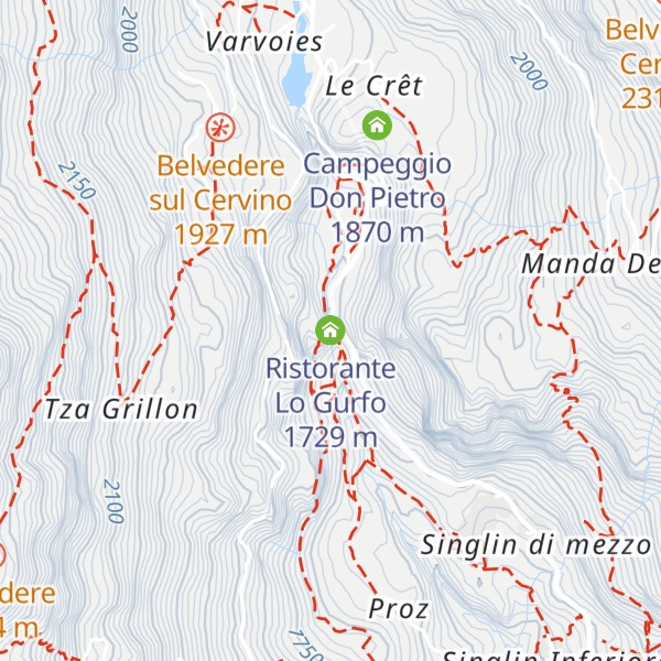 Map of Ristorante Lo Gurfo