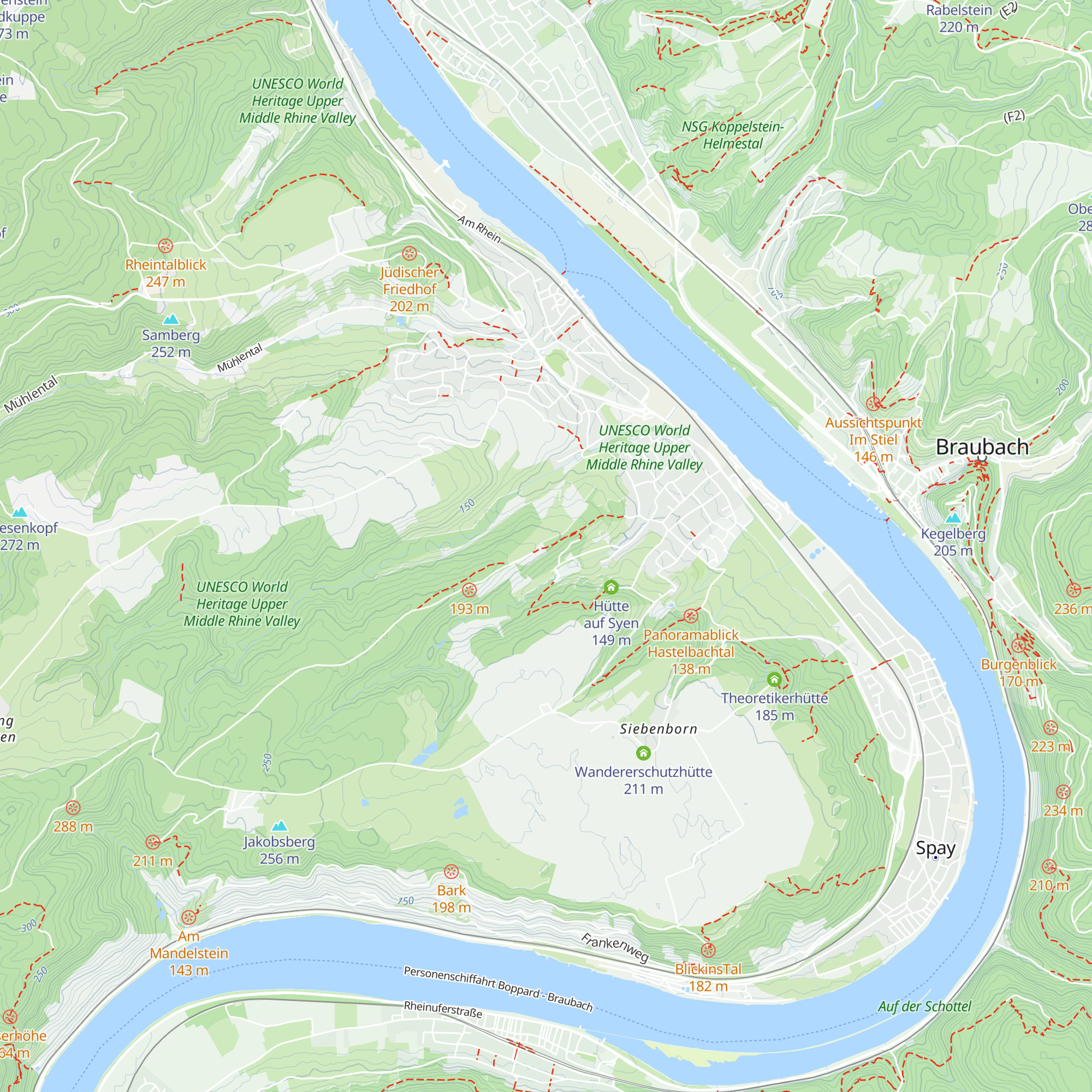 Auf Riwisch map