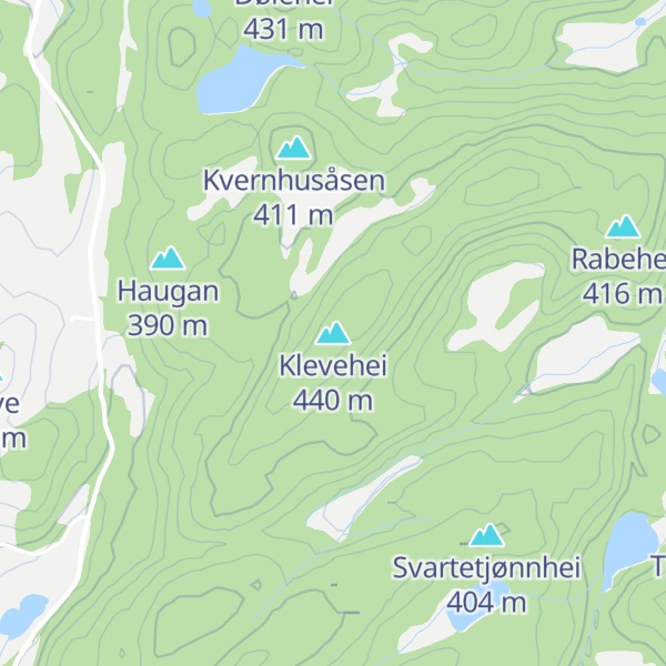 Map of Klevehei
