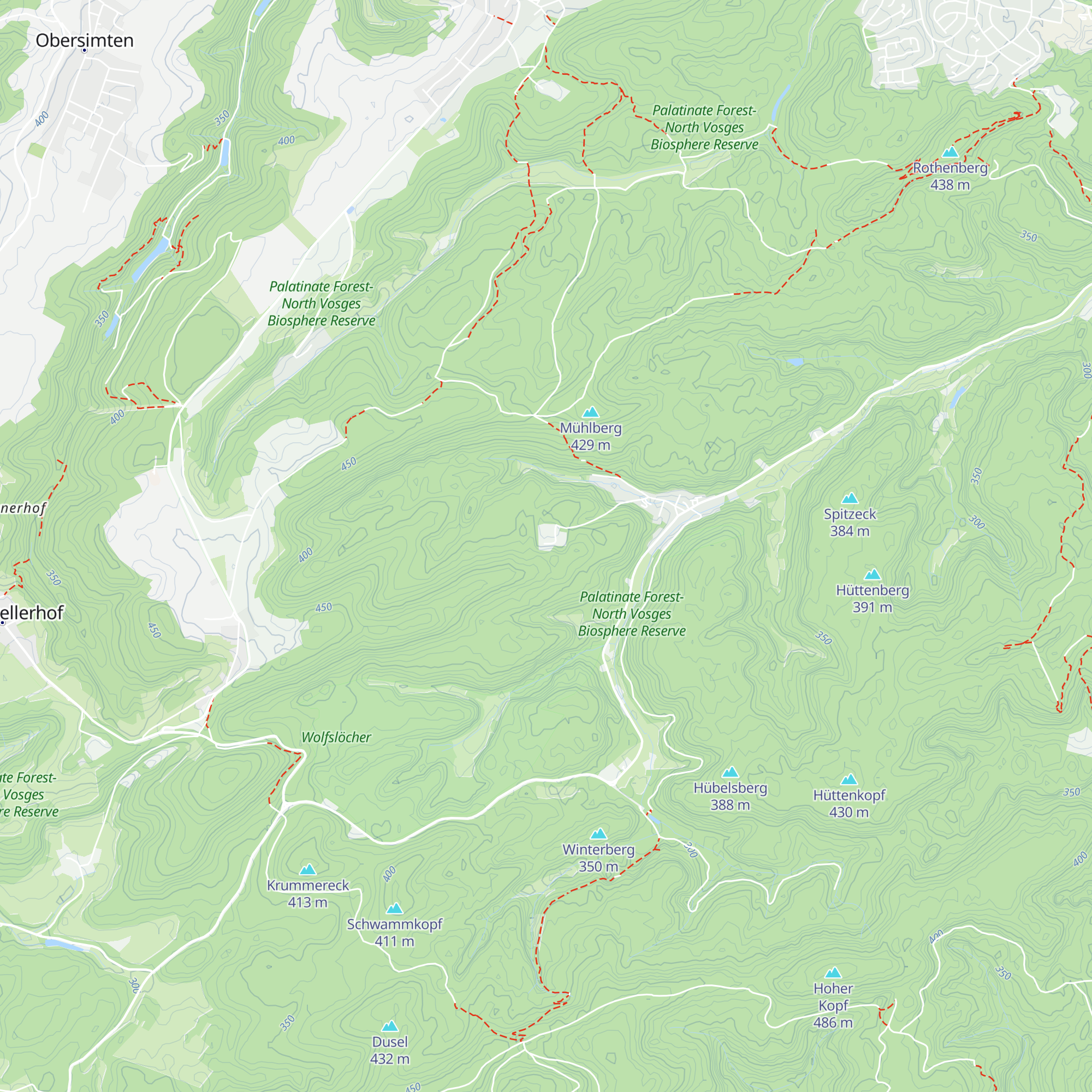 Sportheim ASV Glashütte map