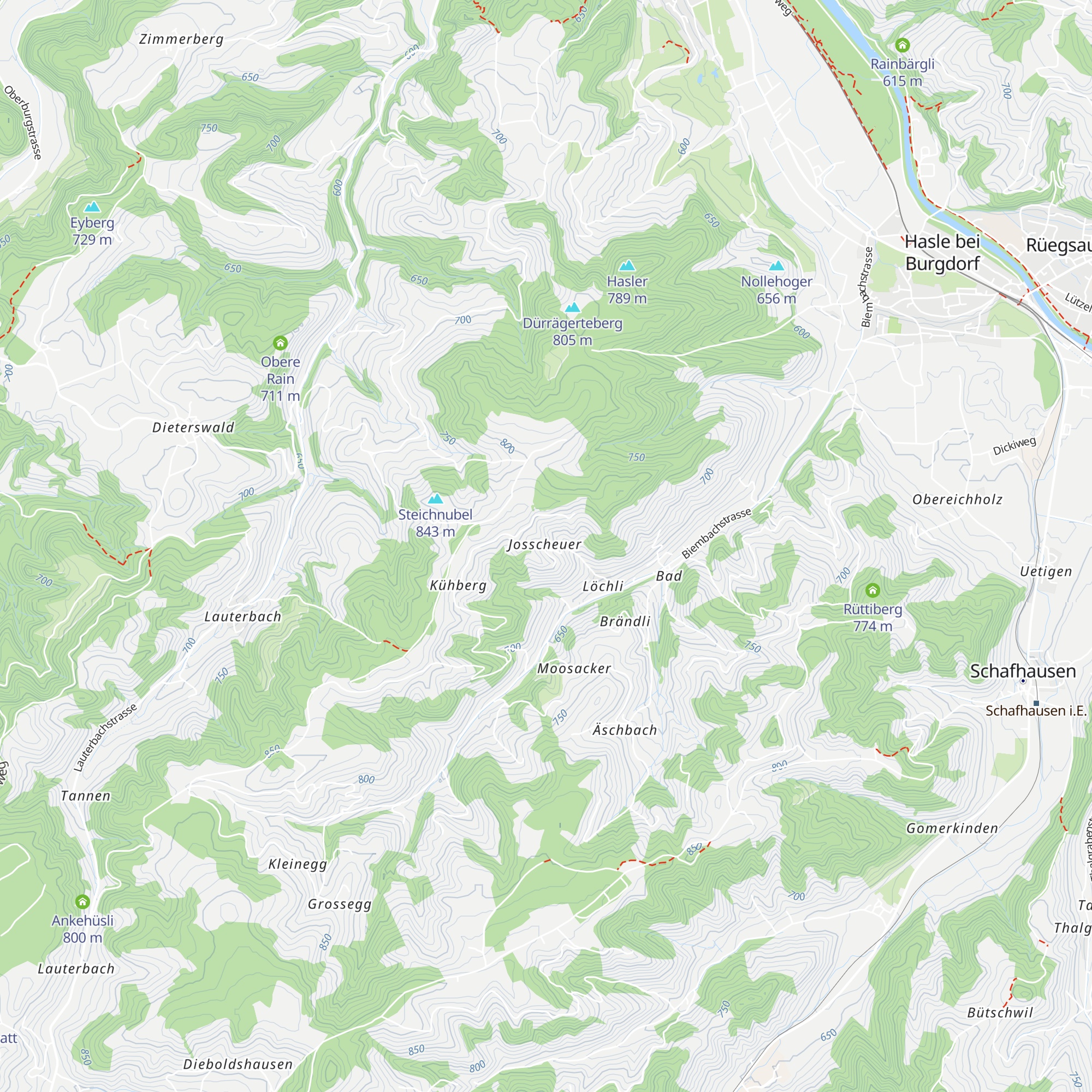 Josschür map