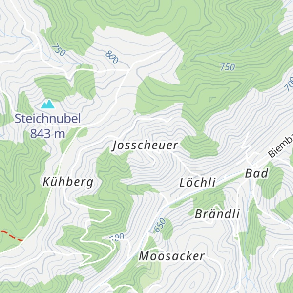 Map of Josschür