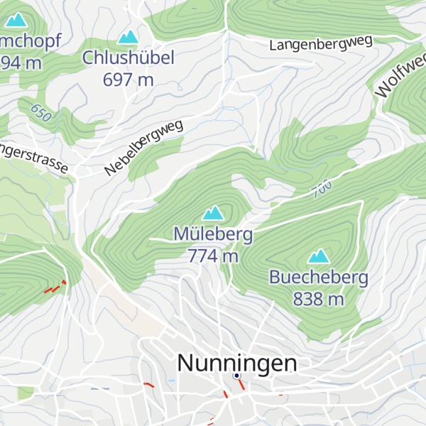 Map of Müleberg