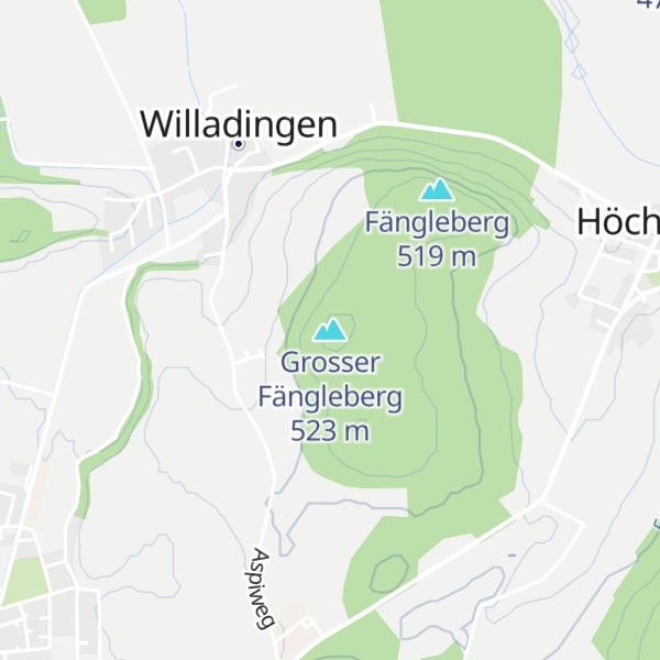 Map of Grosser Fängleberg