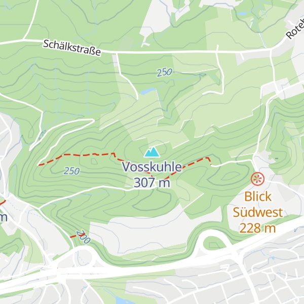 Map of Vosskuhle
