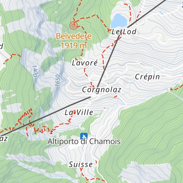 Map of Cafè Brasserie Le coin du Paradis