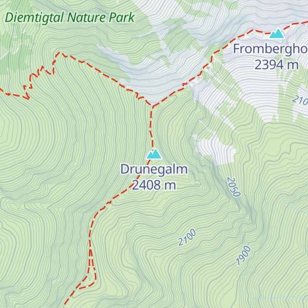 Map of Drunegalm