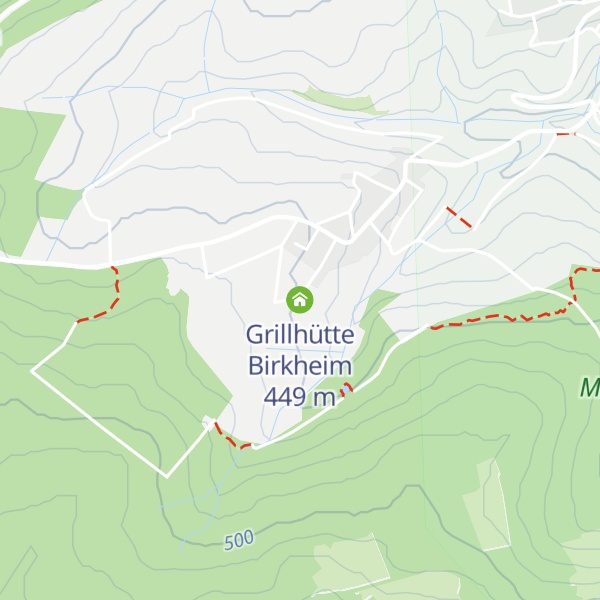 Map of Grillhütte Birkheim
