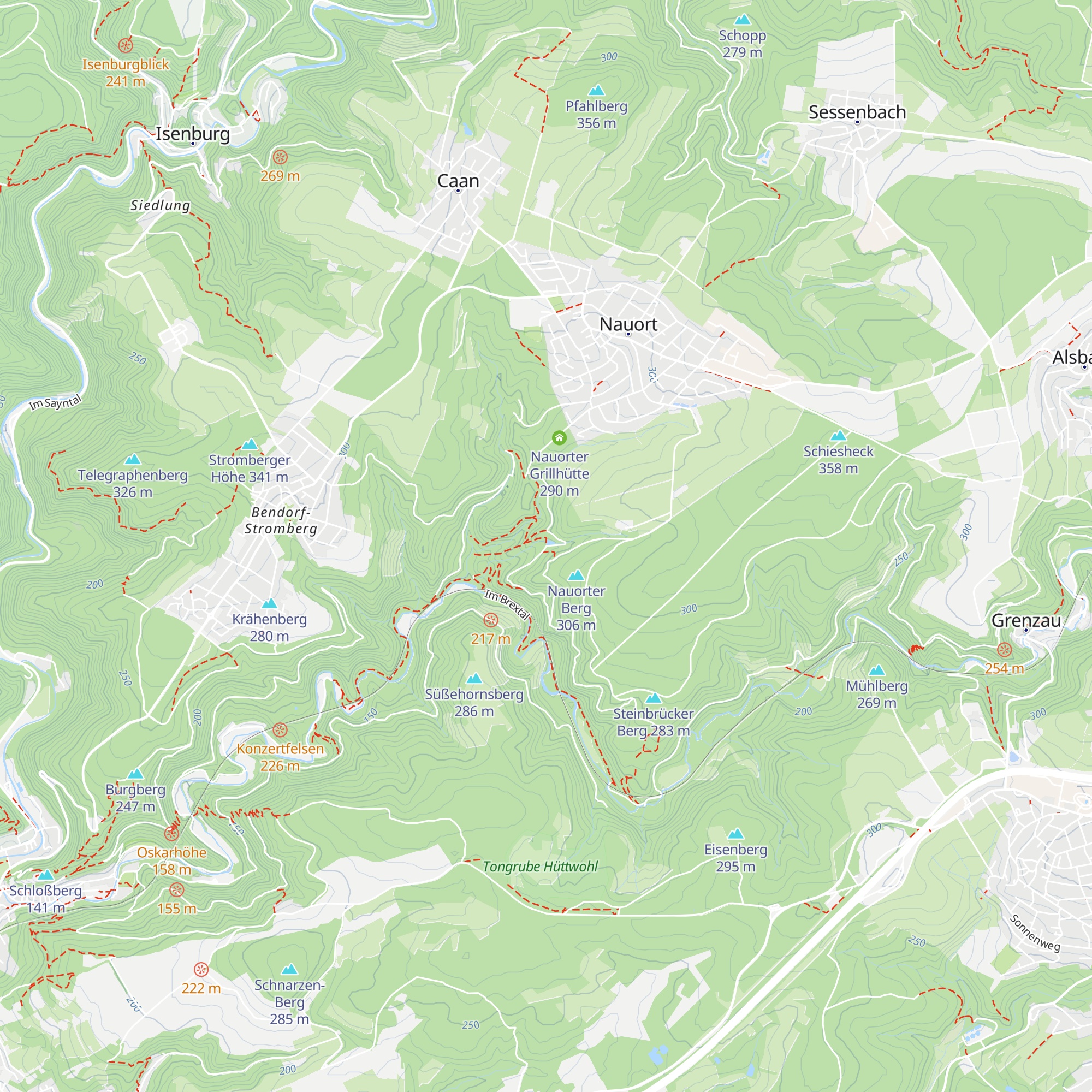 Weihnachtshütte map