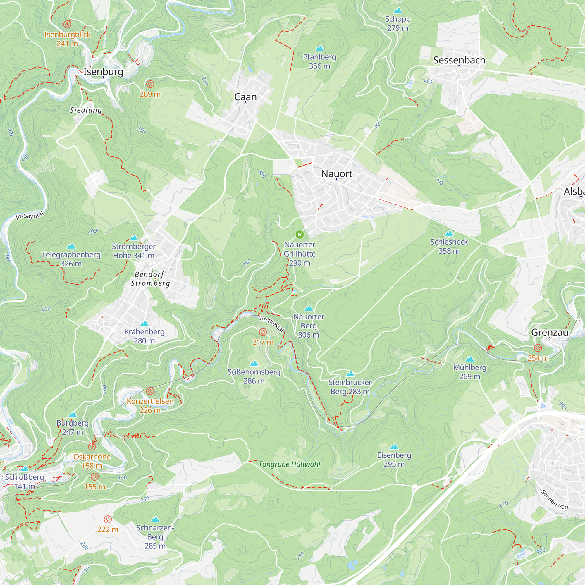 Weihnachtshütte map