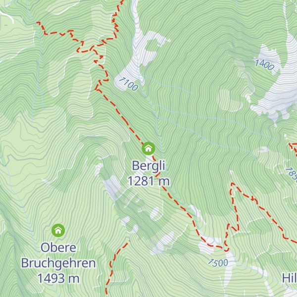 Map of Bergli