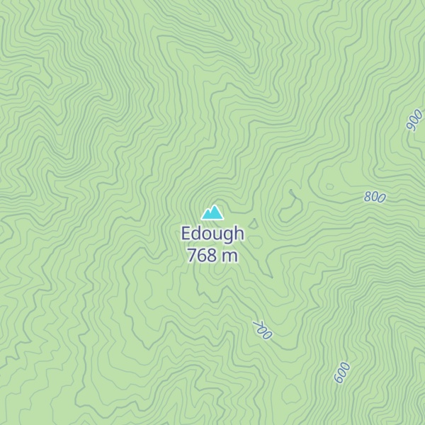 Map of Edough