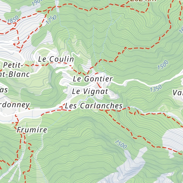 Map of A.I.A.T. La Porta della Vallée