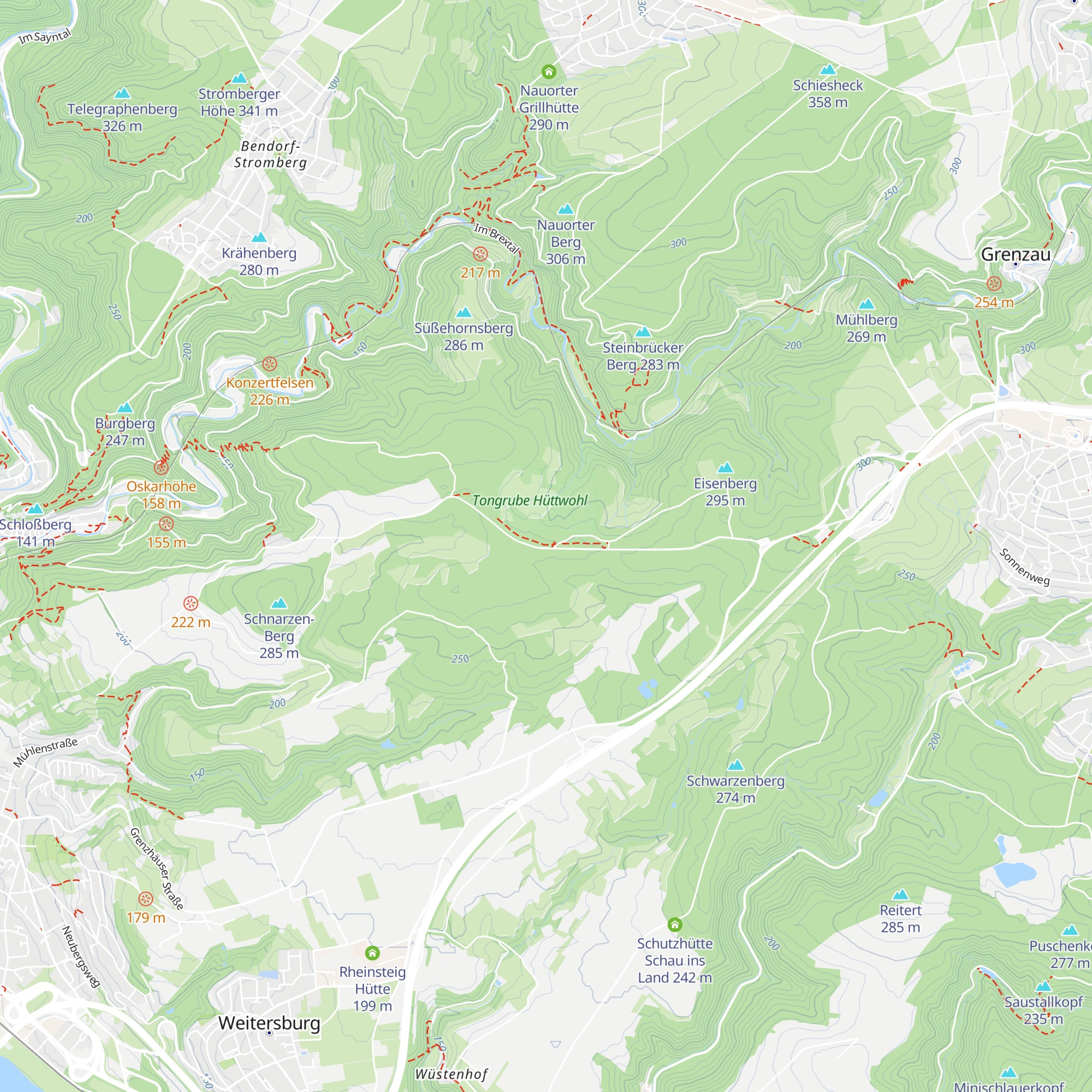 Grillplatz, Schutzhütte map