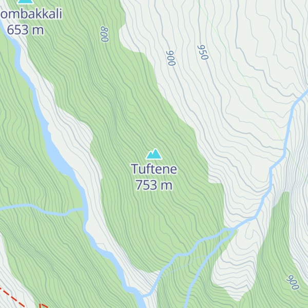 Map of Tuftene