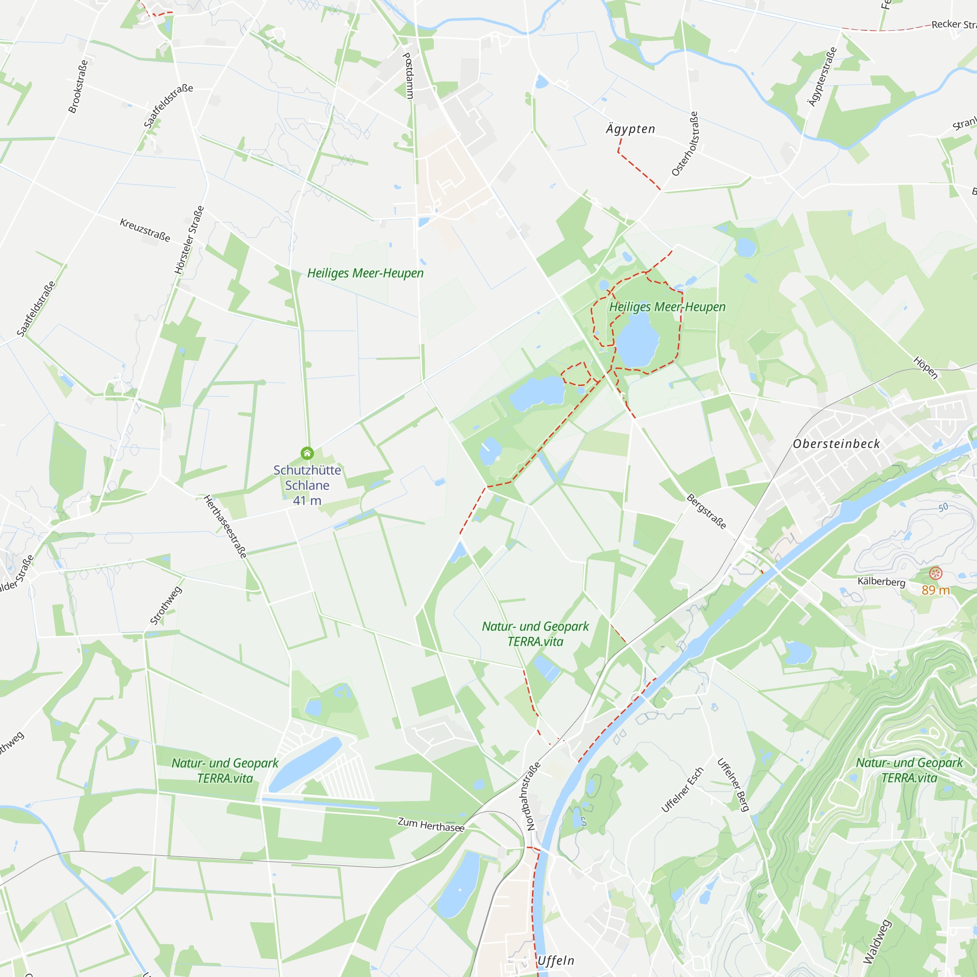Schutzhütte Dreiländereck map