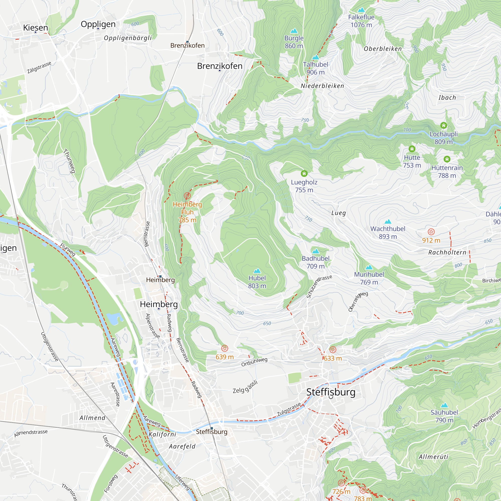 Schwandhütte map