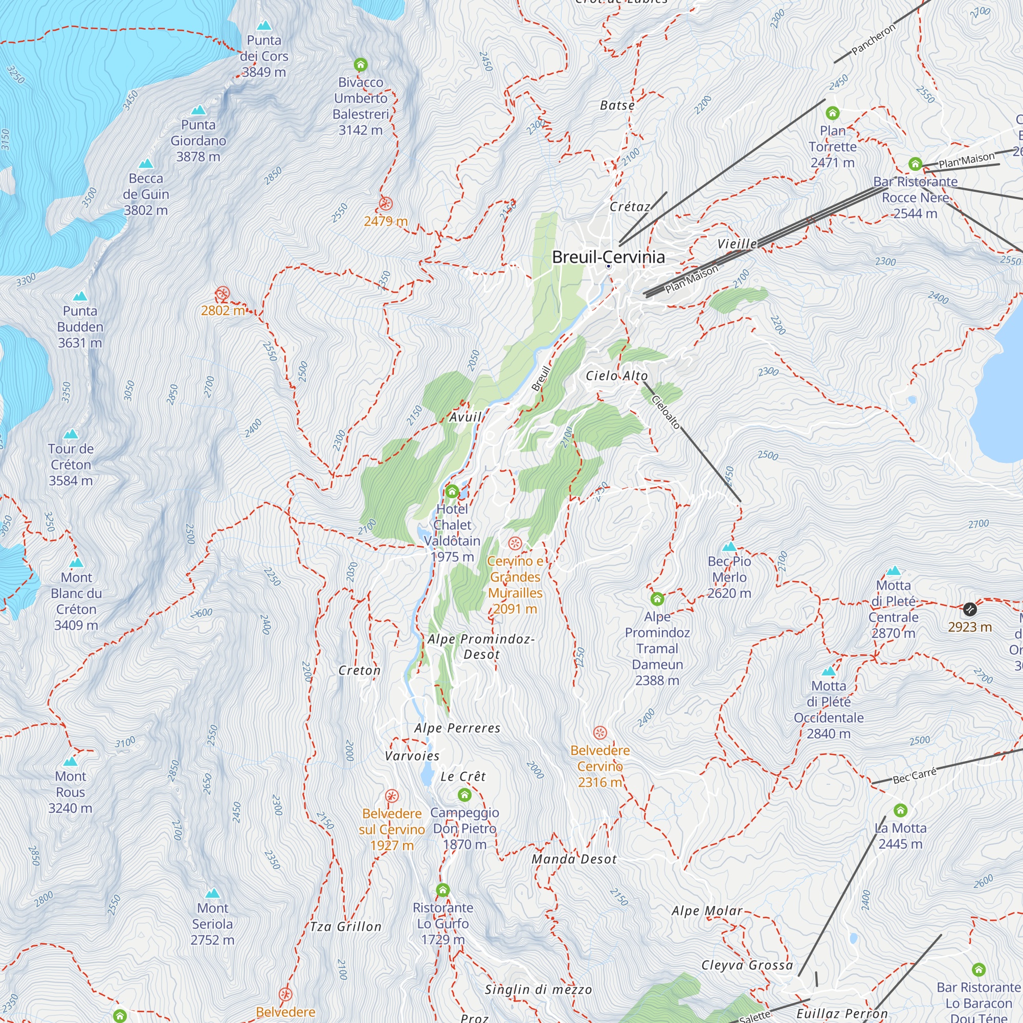 Layet map