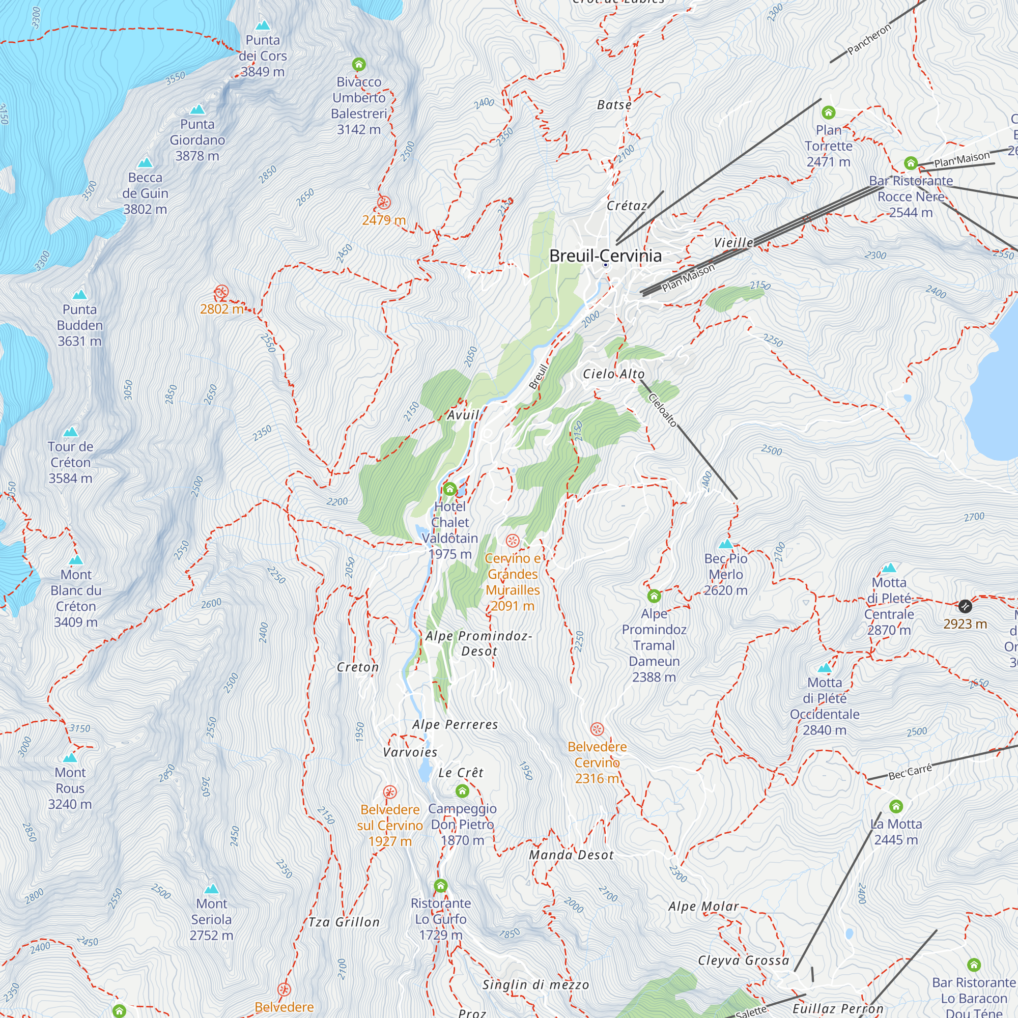 Layet map
