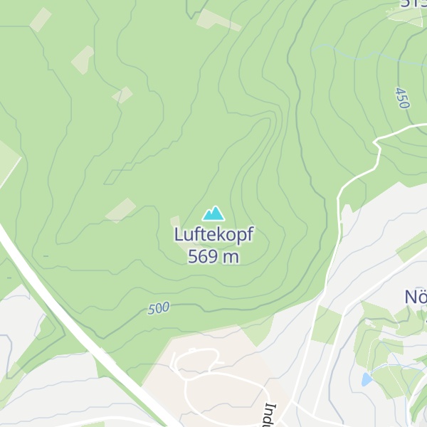 Map of Luftekopf