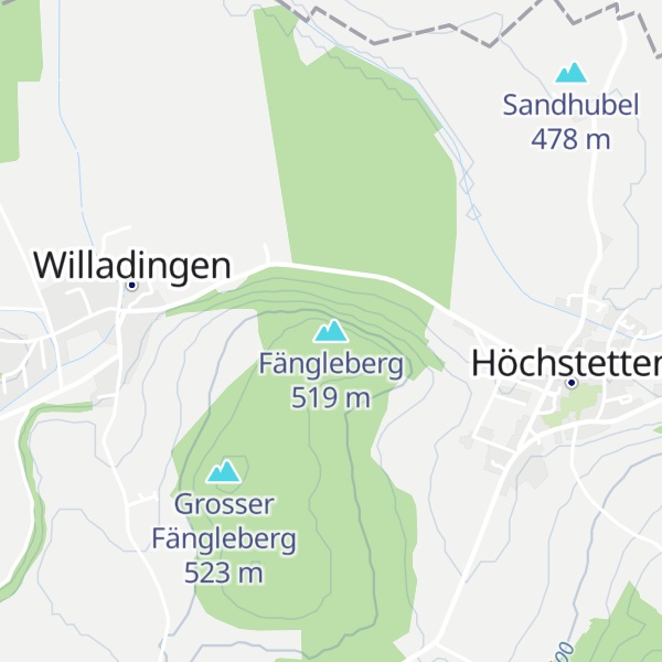 Map of Fängleberg