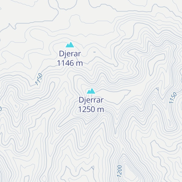 Map of Djerrar