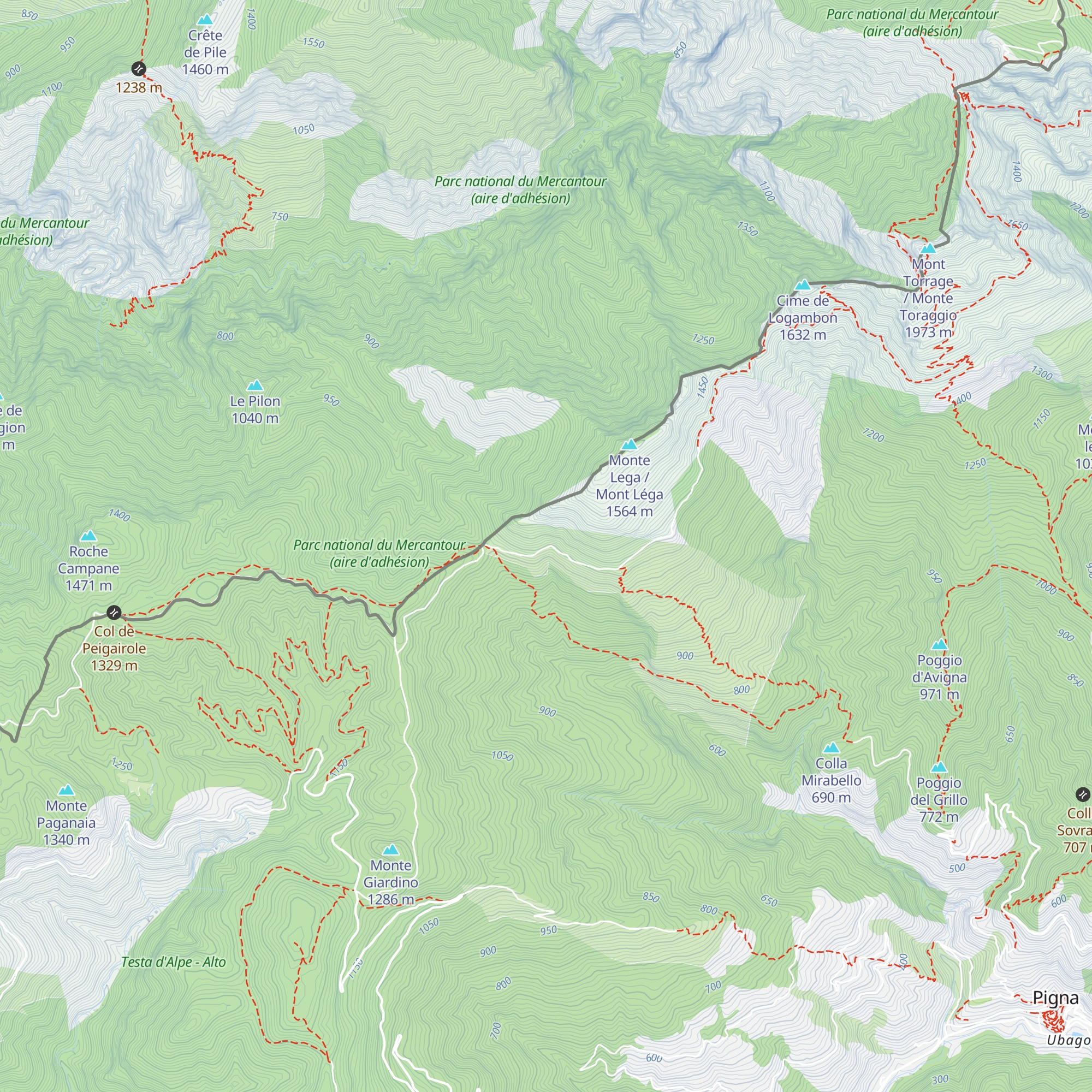Rifugio Muratone map
