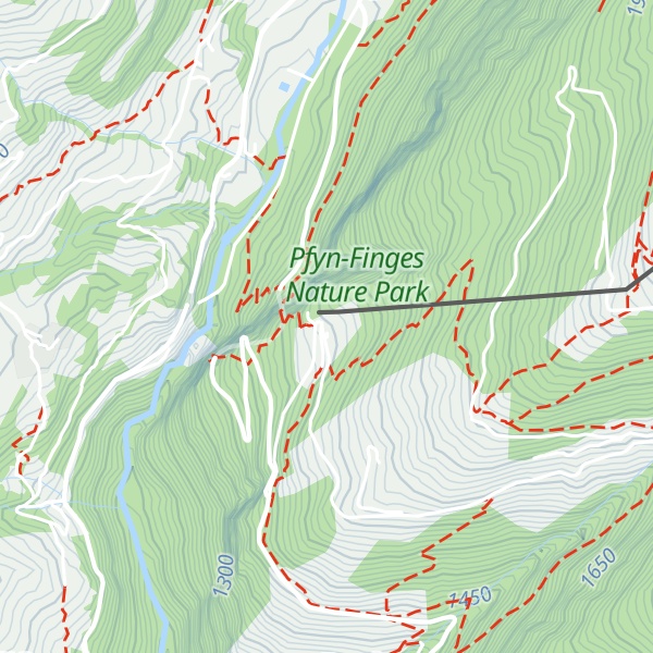 Map of Hotel Restaurant Flaschen