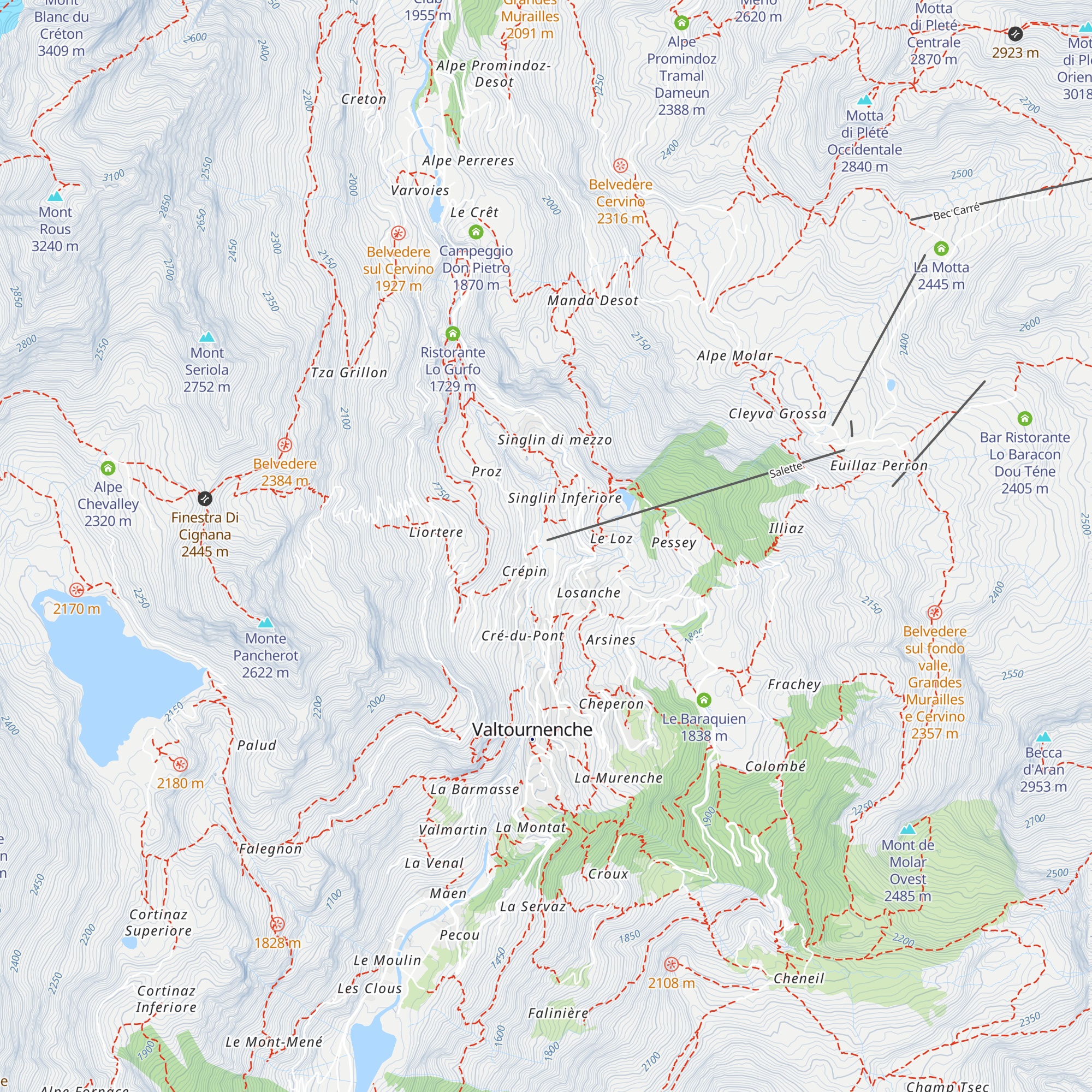 Le Moulin map