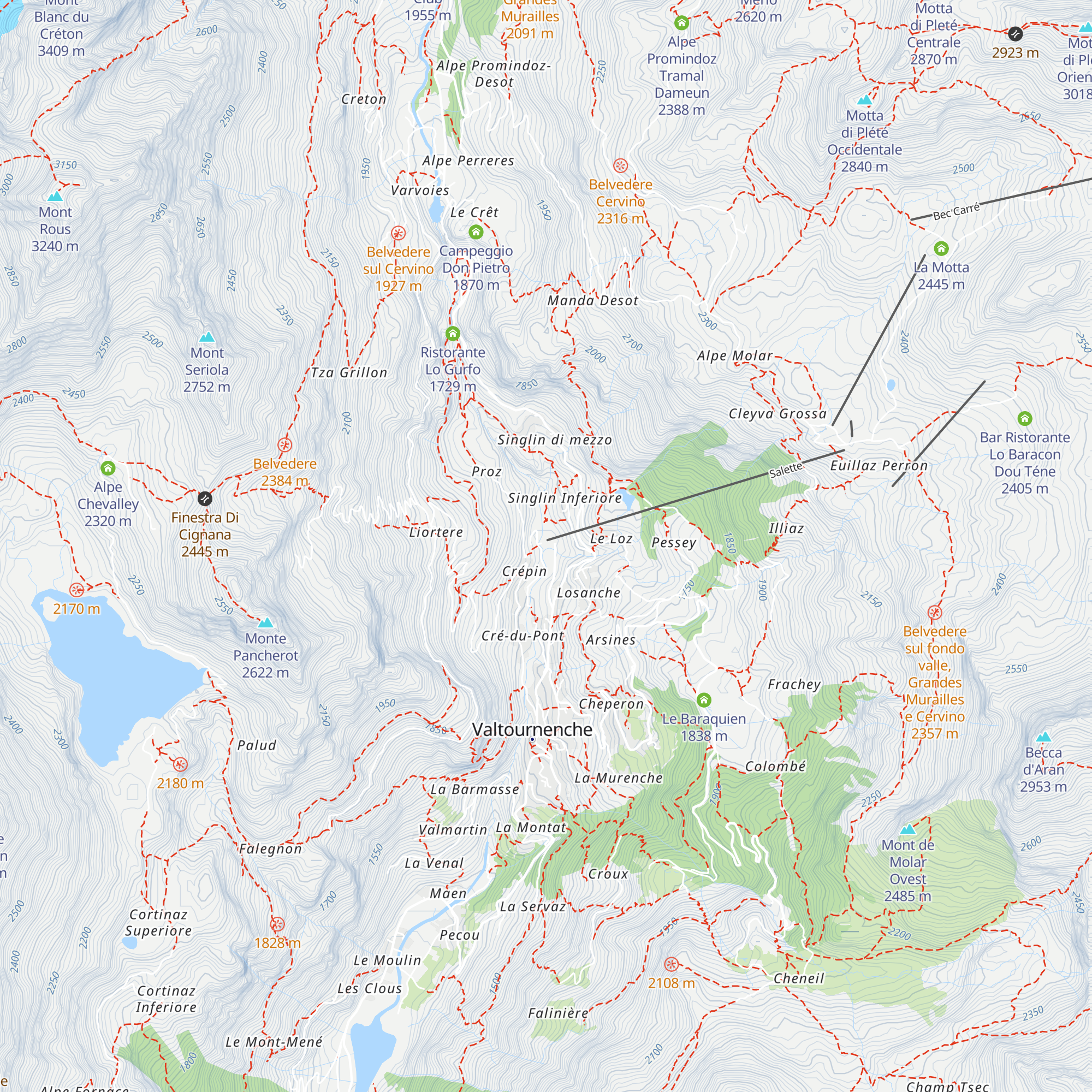 Le Moulin map