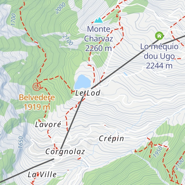 Map of Bar del Lago