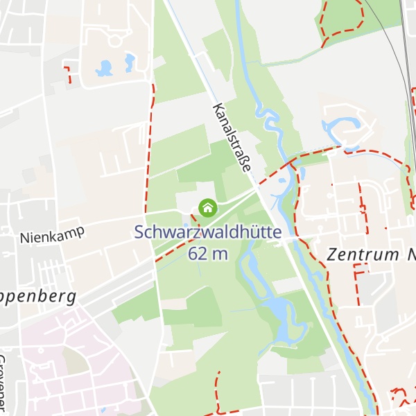 Map of Schwarzwaldhütte
