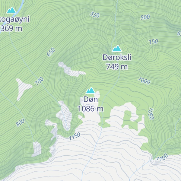 Map of Døn