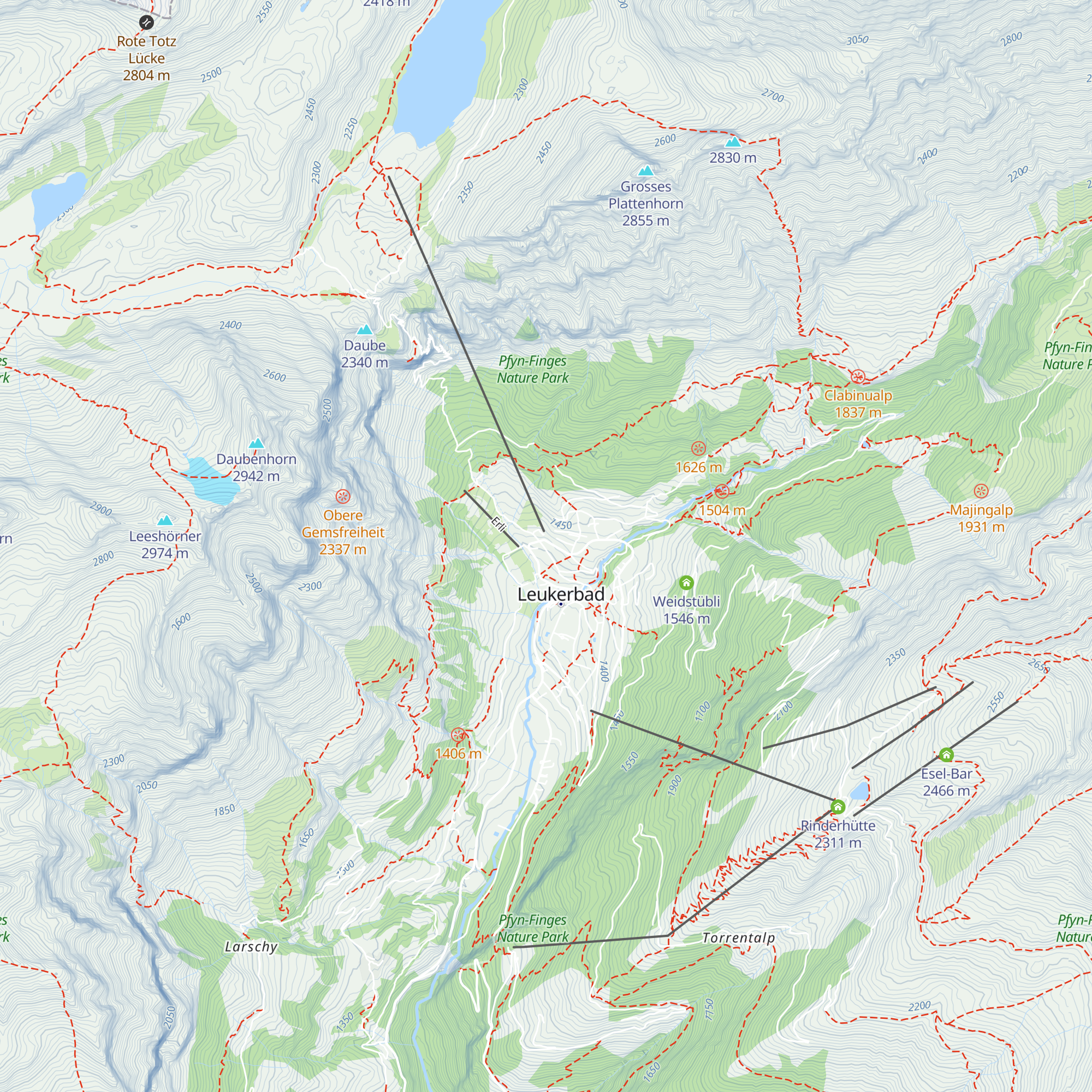 Walliserstube map