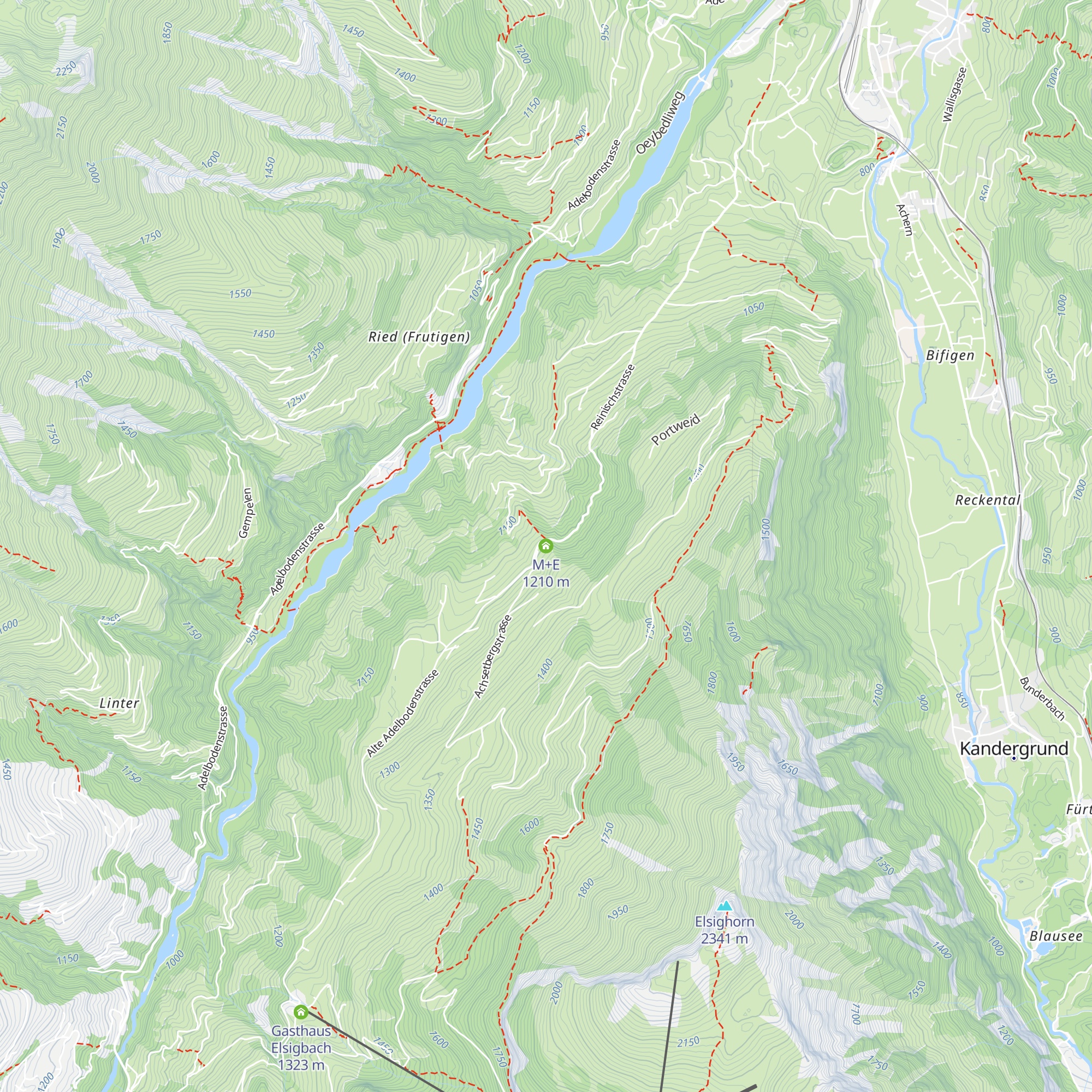 M+E map