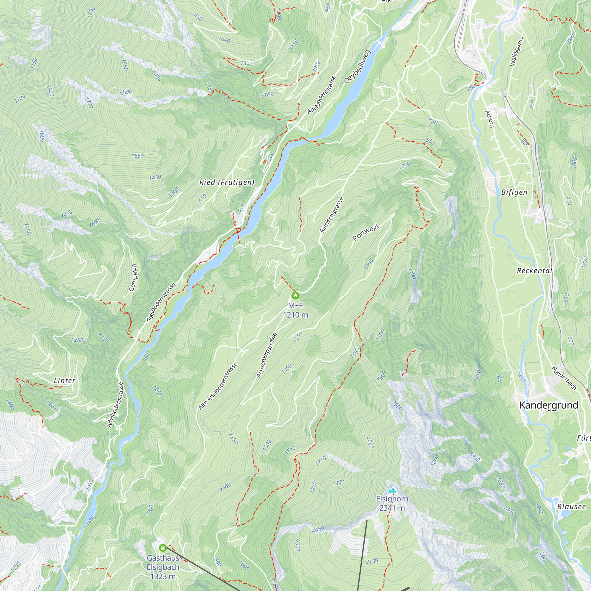 M+E map