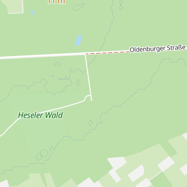 Map of Schutzhütte Heseler Wald
