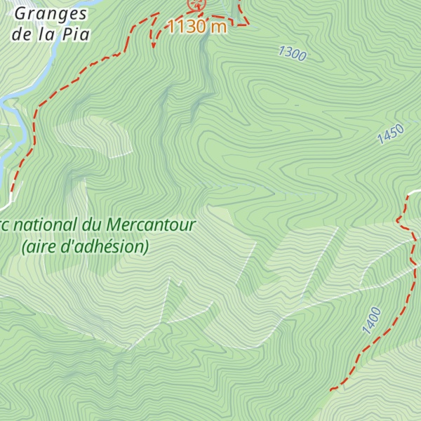 Map of Grange de Mont Long