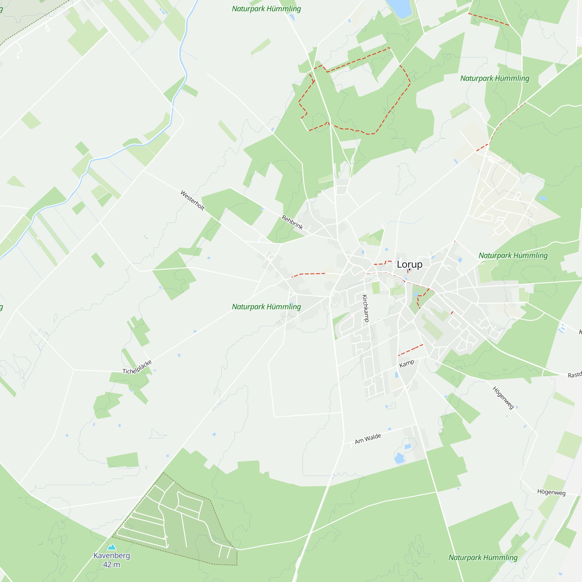 Hütte "200 Jahre Westerholt" map