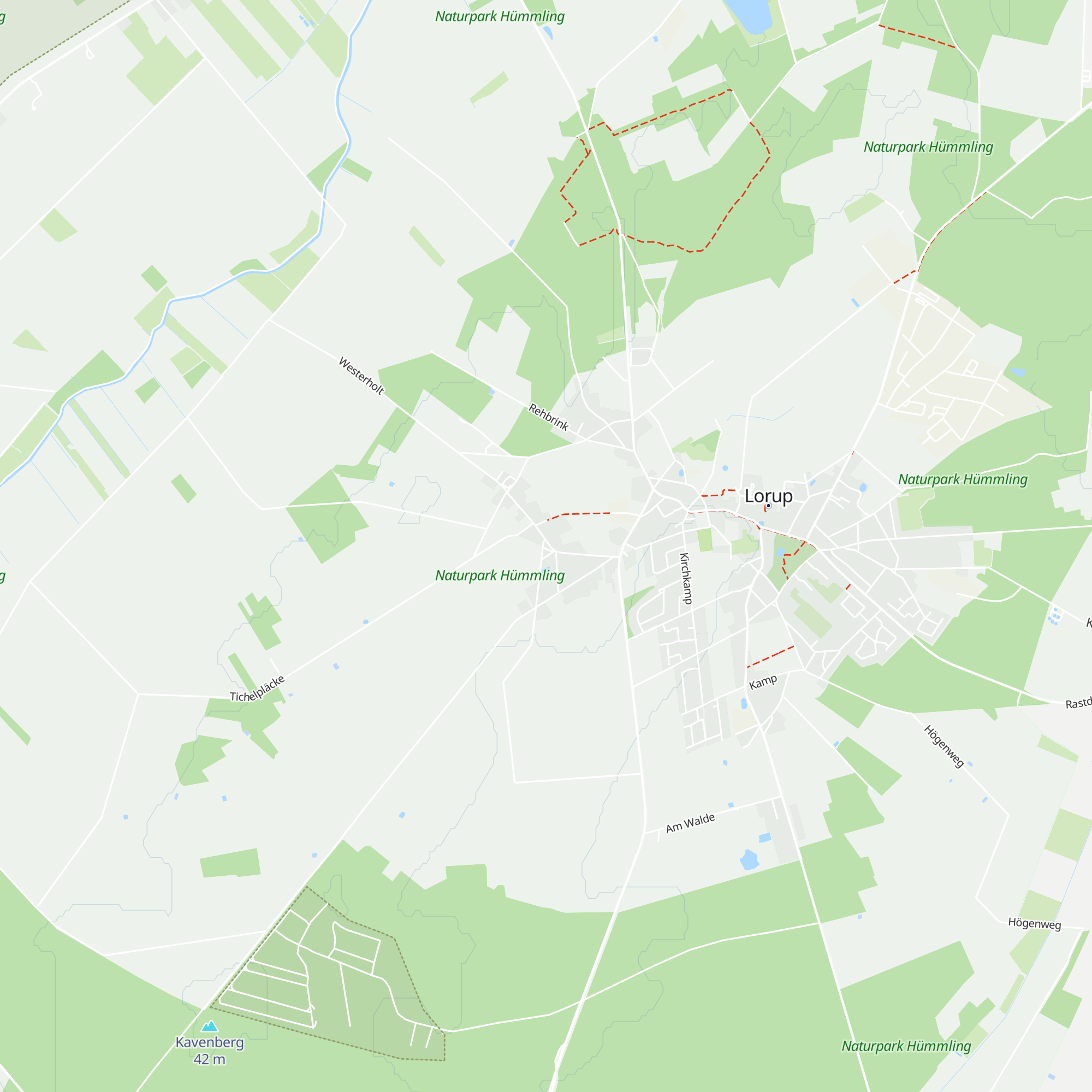 Hütte "200 Jahre Westerholt" map