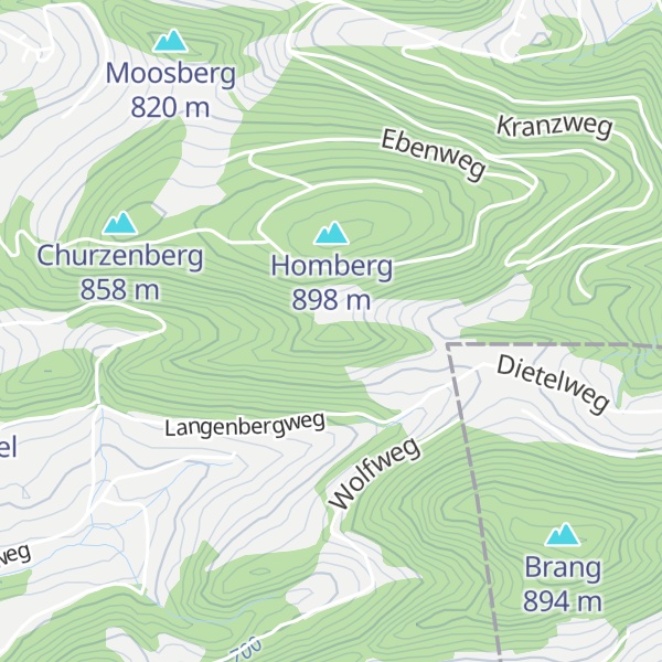 Map of Langenberg