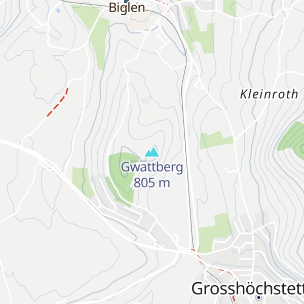 Map of Gwattberg