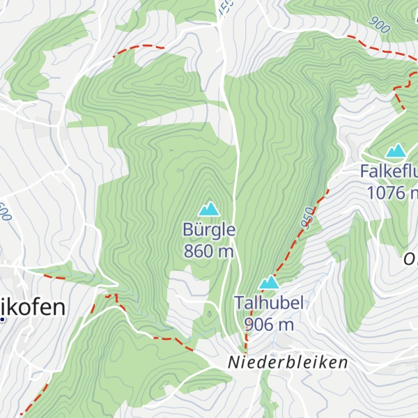 Map of Bürgle
