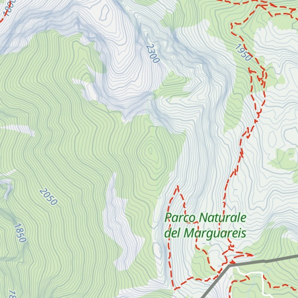 Map of Cima della Fascia
