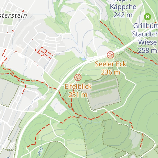 Map of Eifelblickhütte