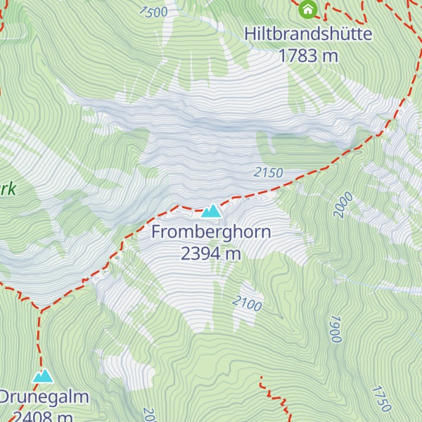 Map of Fromberghorn