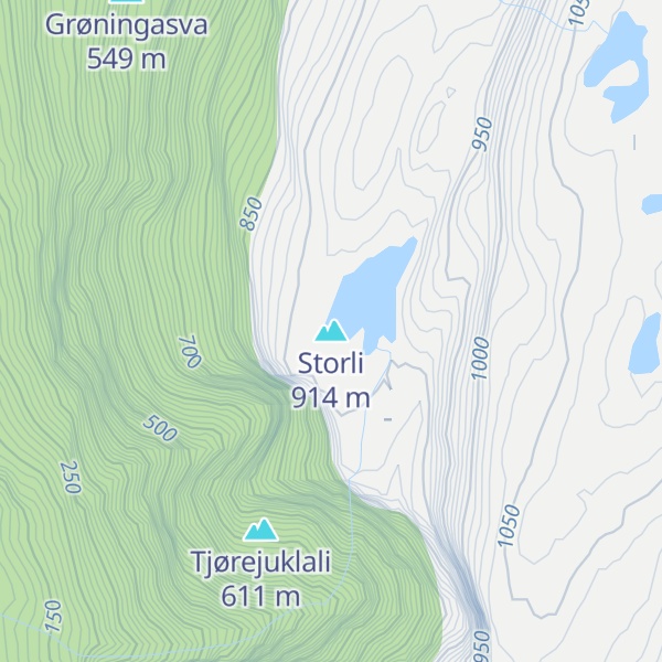 Map of Storli