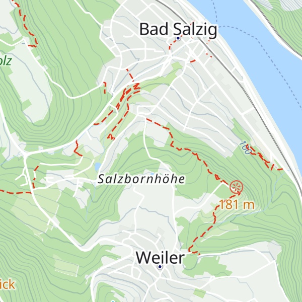 Map of VVV Grillhütte 'Hütte auf dem Wolf'